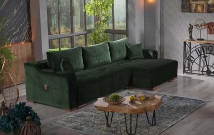 Secrete de design interior: Cum accesorizezi un colțar extensibil într-un living modern