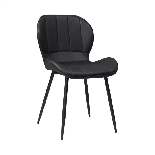 Scaun living din catifea si picioare metalice Top