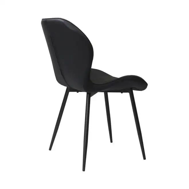 Scaun living din catifea si picioare metalice Top