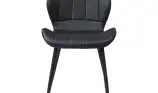 Scaun living din catifea si picioare metalice Top