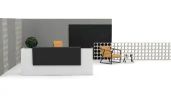 Mobilier receptie Block cu rollbox inclus