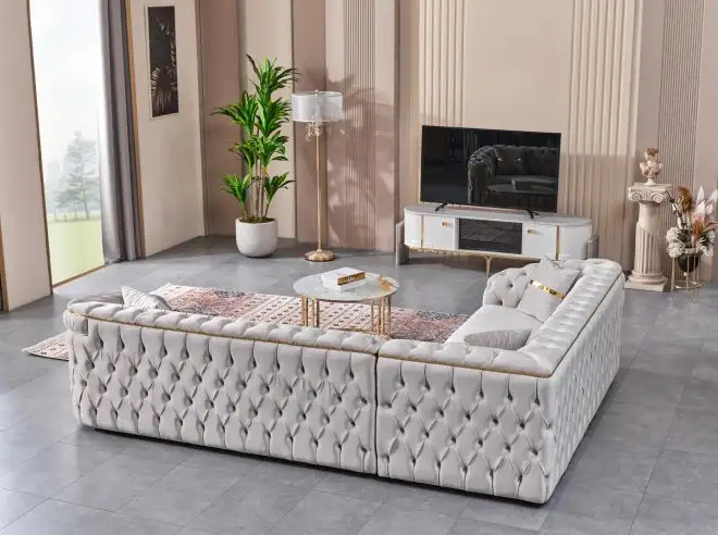 Coltar extensibil pe still Chesterfield Arizona,auriu