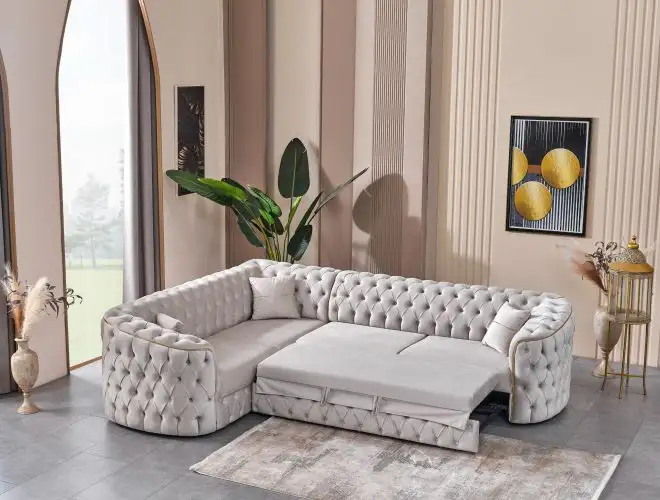 Coltar extensibil pe still Chesterfield Arizona,auriu