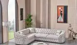 Coltar extensibil pe still Chesterfield Arizona,auriu