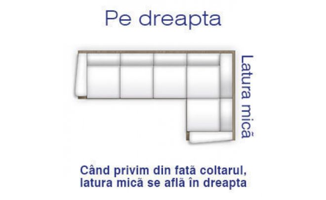 Coltar modular Boucle Toronto