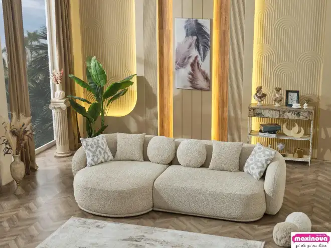 Coltar modern Boucle Leon