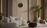Canapea cu 3 locuri moderna Sara