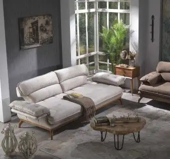Canapea semiextensibila cu 3 locuri Puffy