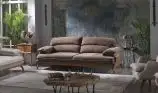 Canapea semiextensibila cu 3 locuri Puffy