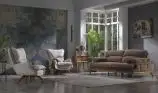 Canapea semiextensibila cu 3 locuri Puffy