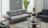 Canapea semiextensibila cu 3 locuri Puffy