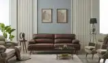Canapea semiextensibila cu 3 locuri Puffy