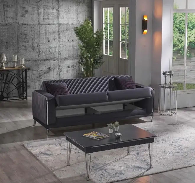 Canapea extensibila 3 locuri cu spatiu de depozitare Intra