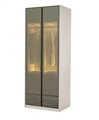 Dulap modular cu 2 usi sticla,Cenova
