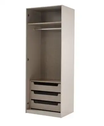 Dulap modular cu 2 usi sticla,Cenova